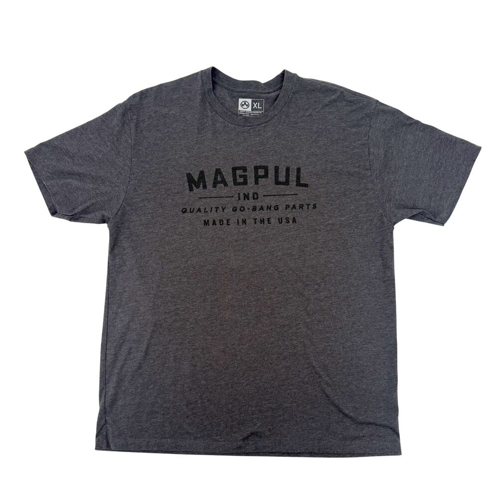 Magpul dark gray & black Go Bang Parts tee T-Shirt men's XL